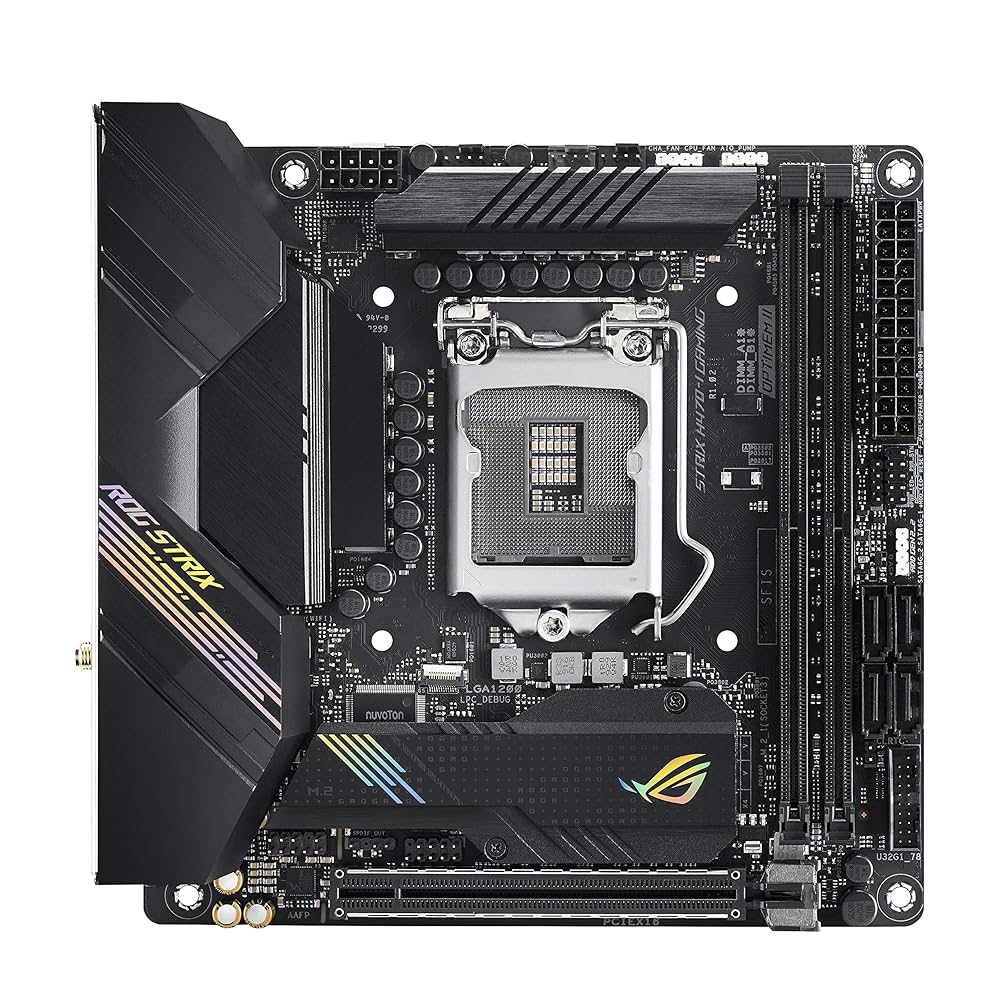 ROG STRIX H470-I GAMING マザーボード ROG STRIX H470-I GAMING | Motherboards | ROG Global